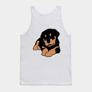 Rottweiler Pup Tank Top